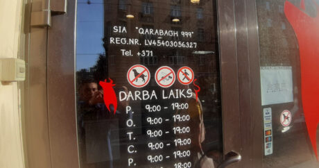 В столице Латвии появился магазин халяльного мяса «Карабах» — Фото+Видео