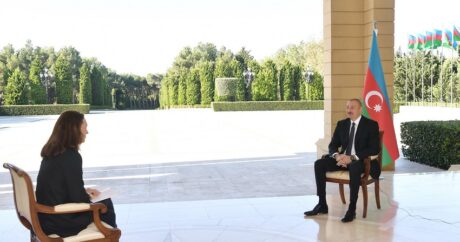 Президент Ильхам Алиев дал интервью телеканалу «France 24»