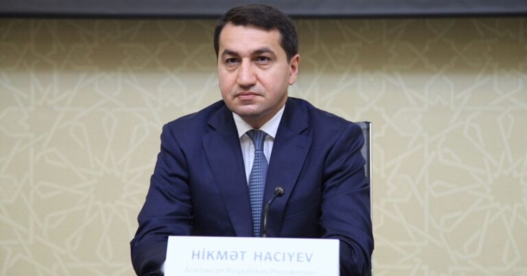 Гаджиев: «Приверженность» Армении режиму гуманитарного прекращения огня — полное лицемерие