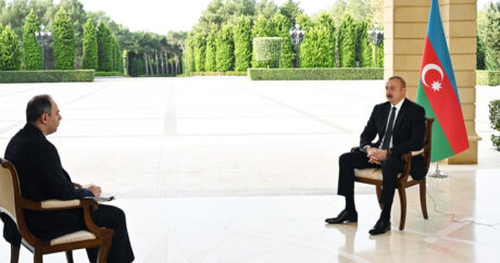 Президент Ильхам Алиев дал интервью российскому агентству «Интерфакс»