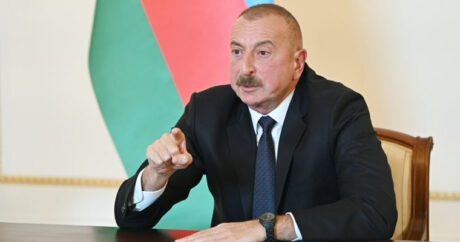 Ильхам Алиев: Атака на Гянджу еще раз говорит о том, что Армения — террористическая страна