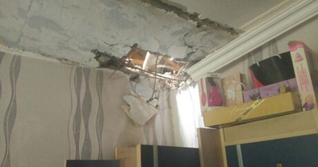 Дом в Геранбое разрушен армянским снарядом