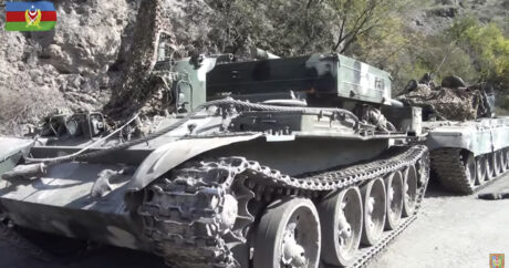 Силы врага на исходе: армяне бросили целый арсенал оружия и убежали — Видео