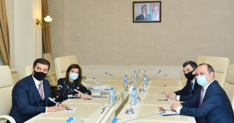 Председатель Милли Меджлиса встретилась с руководителями ТЮРКПА, Тюркской академии, Фонда тюркской культуры и наследия