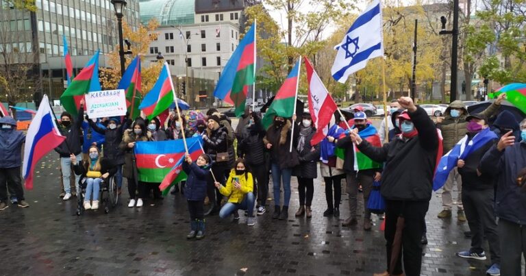 В Монреале состоялась акция протеста против армянского терроризма