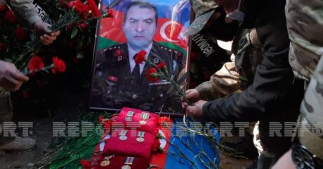 Похоронен ставший шехидом полковник Азербайджанской армии
