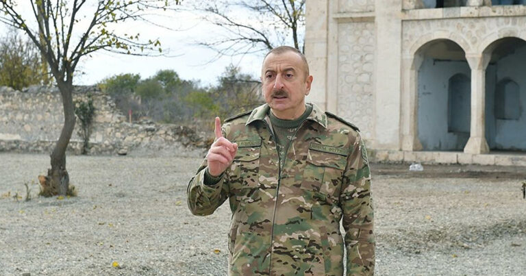 Ильхам Алиев: «Кочарян, Саргсян, вы до конца своей убогой жизни будете жить с клеймом побежденных, трусов!»