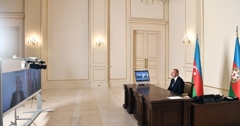 Президент Ильхам Алиев дал интервью испанскому информационному агентству EFE