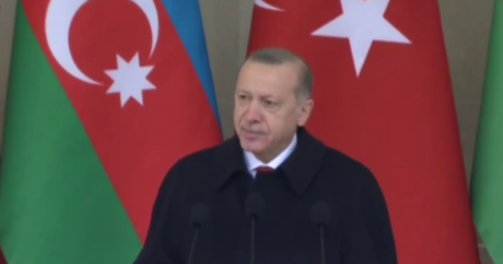 Эрдоган: Нам посчастливилось разделить с вами радость Победы
