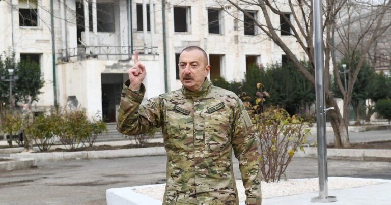 Президент Ильхам Алиев сделал предупреждение Армении