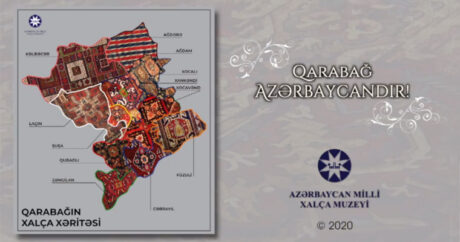 Представлена «Ковровая карта Карабаха» — ВИДЕО