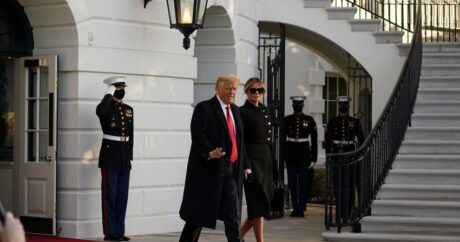 Трамп вместе с супругой покинул Белый дом, не дожидаясь инаугурации Байдена