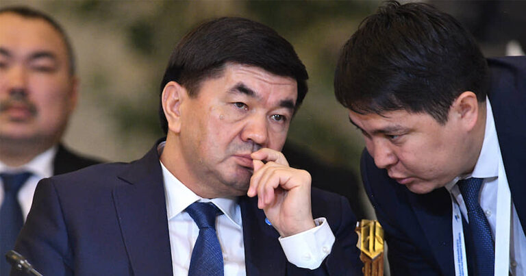 В Кыргызстане задержали экс-премьера Абылгазиева
