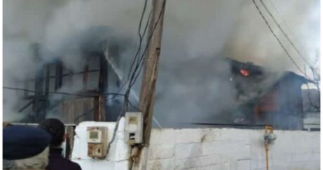В Шабрани сгорел дом, госпитализированы двое детей