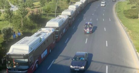 В некоторые районы Карабаха открываются автобусные рейсы