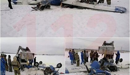 Частный самолет разбился под Петербургом
