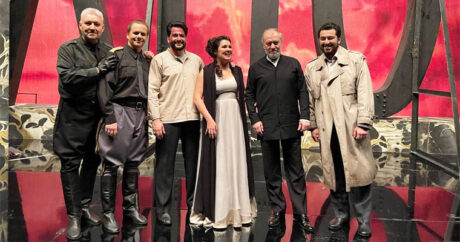 Азербайджанские оперные певцы на сцене Мариинского театра