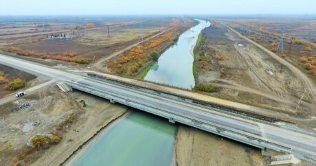 На реке Кура построен новый автомобильный мост — ВИДЕО