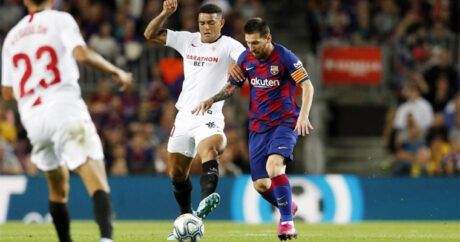 «Севилья» обыграла «Барселону» в 900-м матче Месси в карьере