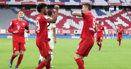 «Бавария» разгромила «Лацио» в первом матче 1/8 финала Лиги чемпионов