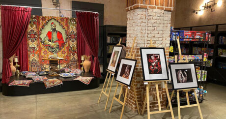 В Бакинском книжном центре проходит выставка «7 красавиц» — ФОТО