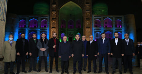 Турне турецкой делегации во главе с Мевлютом Чавушоглу по Узбекистану — Фото