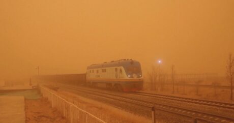 Южную Корею охватила мощная пылевая буря