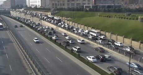 BNA: В столице наблюдается интенсивное движение транспортных средств