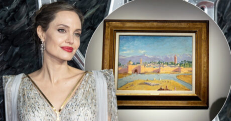 Анджелина Джоли продала картину Черчилля за 11,5 миллиона