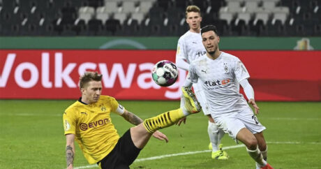 Дортмундская «Боруссия» стала первым полуфиналистом Кубка Германии