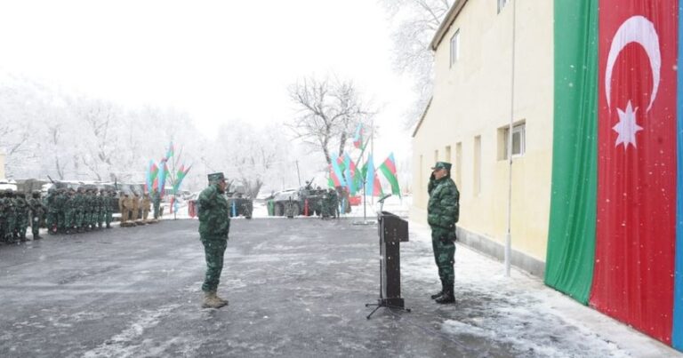 На азербайджано-армянской границе начала действовать новая воинская часть