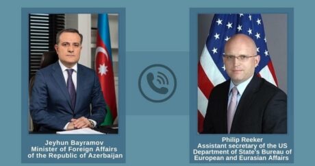 Джейхун Байрамов обсудил с помощником госсекретаря США ситуацию в регионе