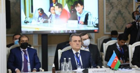Джейхун Байрамов выступил на международной конференции в Таджикистане