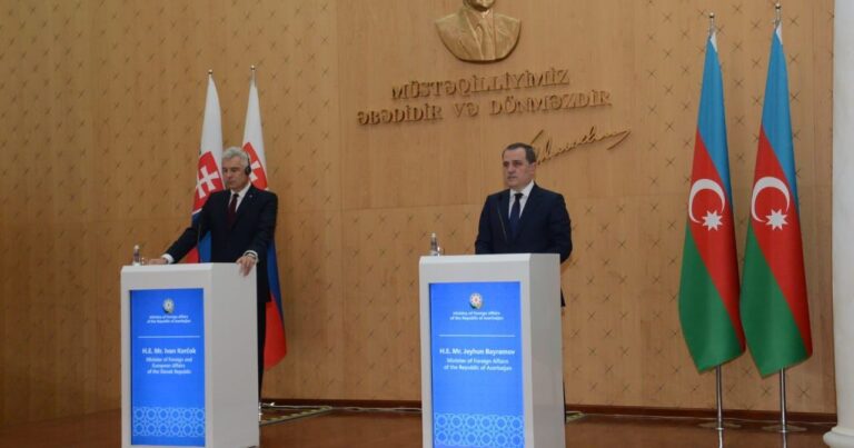 Глава МИД:  Азербайджан и Словакию связывает высокий уровень политического диалога