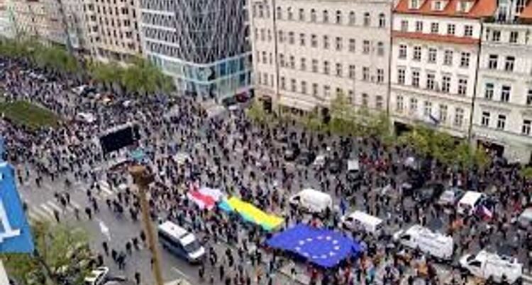 В Чехии прошли антироссийские митинги