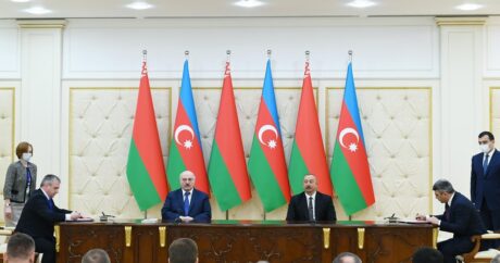 Подписаны документы между Азербайджаном и Беларусью