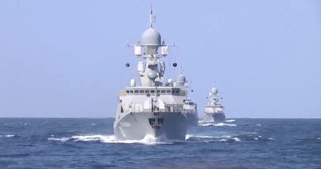 Корабли Каспийской флотилии перешли в Черное море