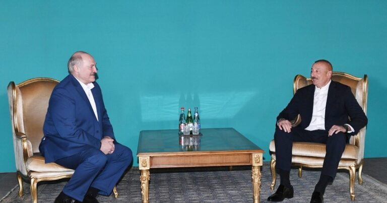 Неформальная встреча Ильхама Алиева и Александра Лукашенко продолжалась пять часов
