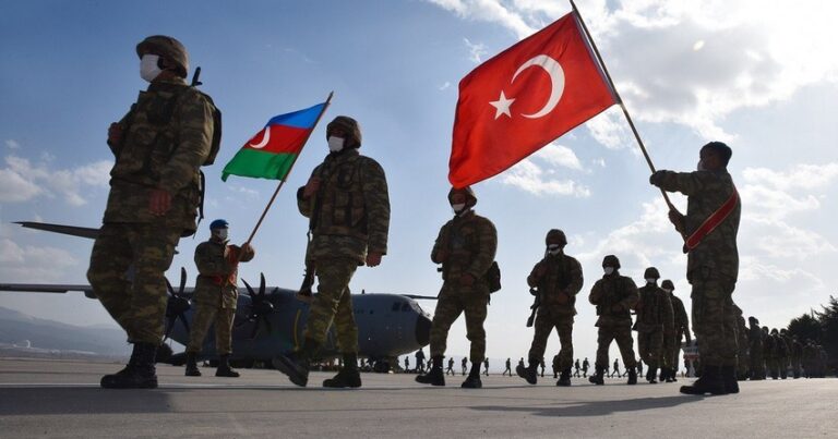Начались совместные оперативно-тактические учения азербайджанской и турецкой армий