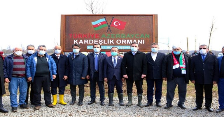 В Коджаэли заложен лес азербайджано-турецкого братства