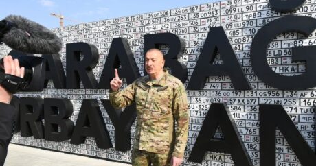 Ильхам Алиев принял участие в открытии Парка военных трофеев в Баку — Фото+Видео