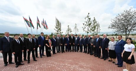 Президенту Азербайджана был представлен генеральный план города Агдам