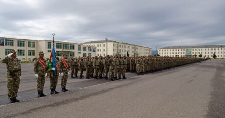 В Азербайджанской Армии состоялась церемония принятия Военной присяги — ВИДЕО