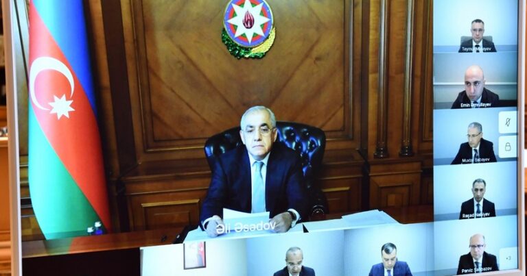 Состоялось заседание под председательством премьер-министра Али Асадова
