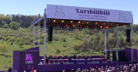 В Шуше прошел грандиозный Музыкальный Фестиваль «Xarı Bülbül» — Видео