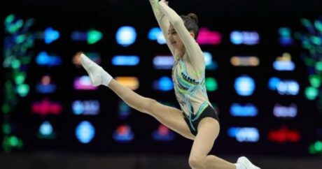 Азербайджанская гимнастка завоевала бронзовую медаль