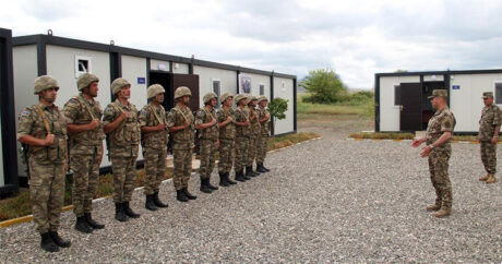 В Агдаме и Ходжавенде состоялось открытие новых воинских частей