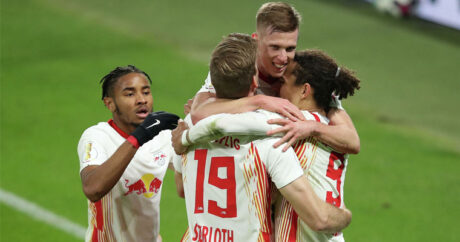 «Лейпциг» стал первым финалистом Кубка Германии по футболу