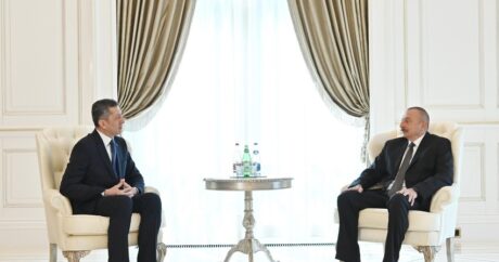Президент Ильхам Алиев принял министра национального образования Турции