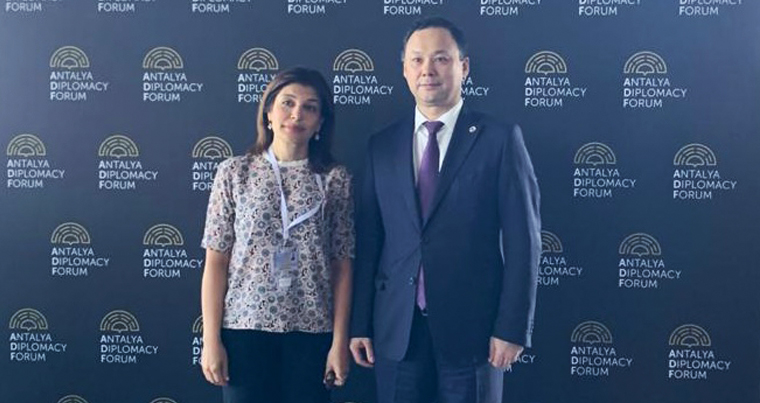 Состоялась встреча президента МФТКН и министра иностранных дел Кыргызстана